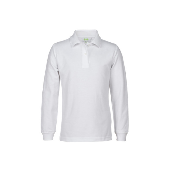 Polohemd, langarm, Mädchen